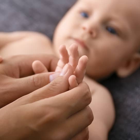 massage bébé